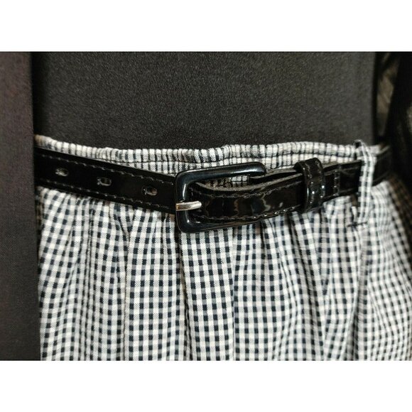 Vintage Jack Winter Womens White Gingham 3 Piece Blazer Top Skirt Suit Size 8 - Picture 3 of 12